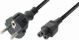 Netsnoer voor laptop Mikey Mouse 7m zwart-C5*