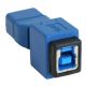 USB 3.0 B verloopadapter USB B M/F