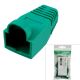 Patchkabel tule RJ45 voor ronde kabel. groen per 10 Inline