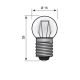 LAMPJE E10- 4V 550mA 2.2W BOL GROOT AFMETING:29X15MMØ