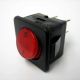 WIPSCHAKELAAR INBOUW ROOD 2XA/U 250VAC 10(4)A