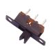 SCHUIF SCHAKELAAR 1XOM AFMETING:19X5MM