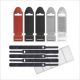 Klittenband Basic Label per set van 5- zwart- label the cabl