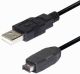 USB2.0 A verloopkabel USB-mini 4-pin M/M 1.8mtr*
