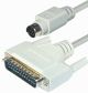 8pin. Hosiden op Sub 25-pins D-connector.. 1.8 m