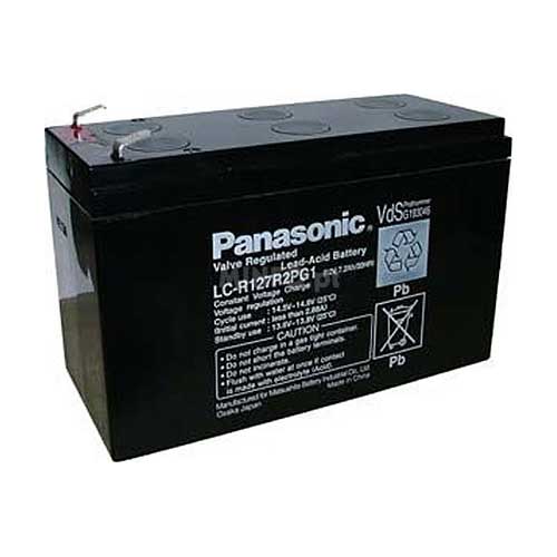 Accu 12V 7.2Ah 151x64.5x94 VDS Panasonic
