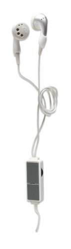 Earphone Stereo white. with microphone*