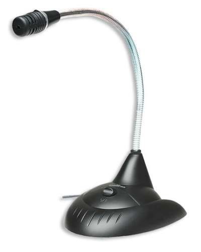 Microphone Desktop Plastic Base Black*