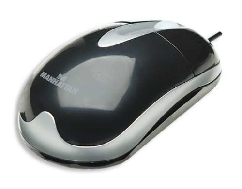 Optical Scroll Mouse* silver/black* 800 dpi* PS/2*