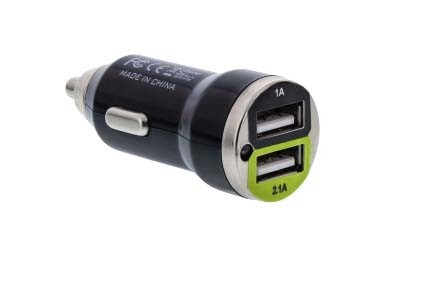 USB lader/auto 12/24V >>1XUSB 1A/1XUSB 2.1A