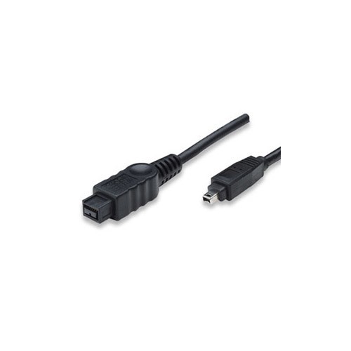 Firewire 1394 B 9pin verloopkabel 4-pins 3mtr.*