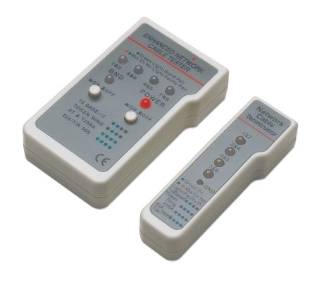 Netwerk kabeltester RJ11/45 ethernet Intellinet