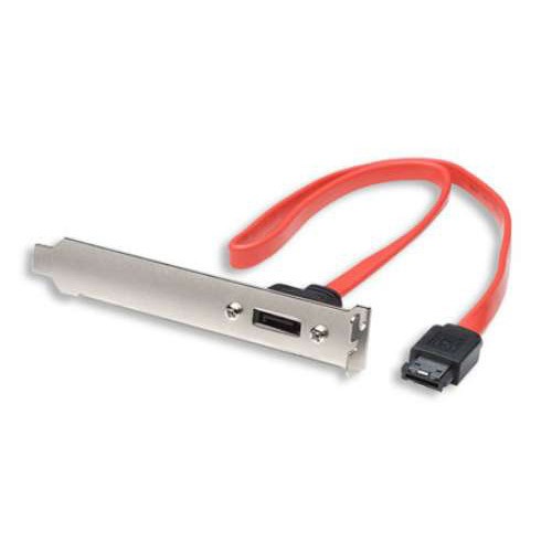 Slot Cable. ESATA L External. SATA I Internal. 1 port.*