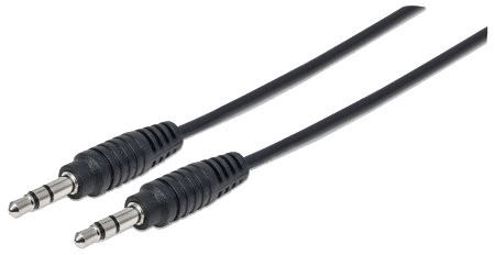 Audio headset adapterkabel 3.5mm 1xmale 4-voudig> 2xfemale