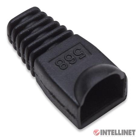 RJ45 Stekkerhoesje zwart*
