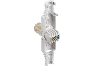 RJ45 tool-less connector 8P8C  voor ronde kabel