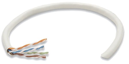 Cat6 U-UTP Installatiekabel 305m Grijs doos alluminium