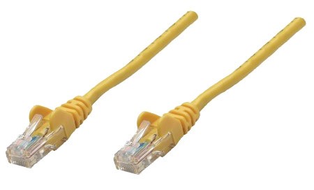Cat6 U-UTP patchkabel PVC CU 0.25mtr Geel certifieceerd