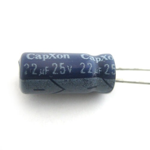 *ELCO RADIAAL STAAND 22uF 25V