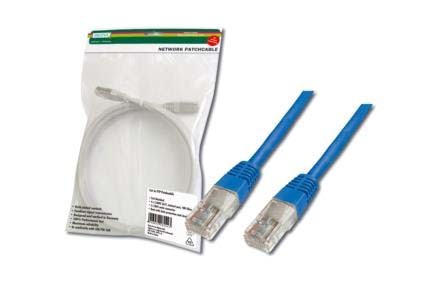 Cat5e U-UTP patchkabel Cu 1.0mtr Blauw Digitus