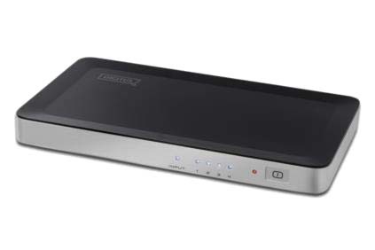 Video Splitter 1 IN - 4 uit 25MHz HDMI 1.3b max. res.1080i