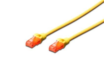 Cat6 U-UTP patchkabel PVC CU 2.0mtr Geel Digitus Premium*