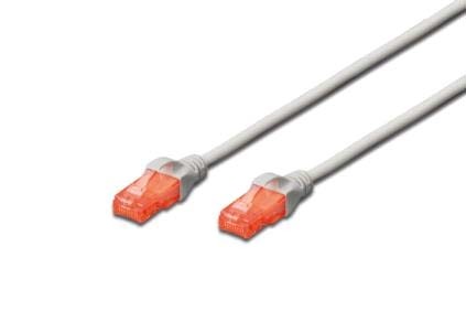 Cat6 U-UTP patchkabel PVC CU 1.50mtr Grijs Digitus Premium
