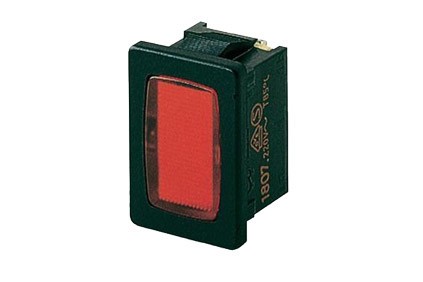 MARQUARDT INBOUW NEONLAMP ROOD 220VAC FAST-ON 4.8MM