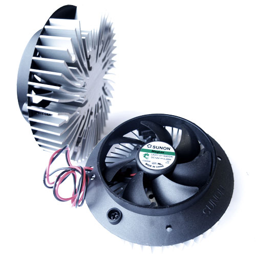 BLOWER 12VDC  4100RPM 15.7dBA  voor mr16 lamp 60x19mm