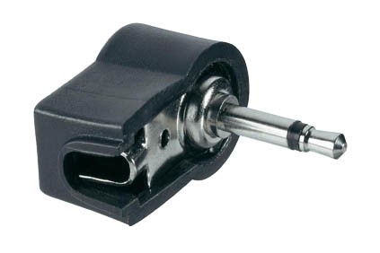 2.5MM STEREO-STEKKER MALE HAAKS