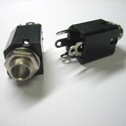 6.3MM MONO-CHASSISDEEL MET SCHAKELAAR 1XOM