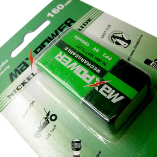 BATTERIJ NiMH 8.4V 160mAH MAXPOWER