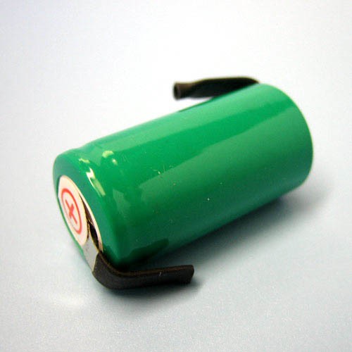 BATTERIJ NIMH 2/3AA 1.2V 650mAH+LIP AFMETING: 14.1X28MM
