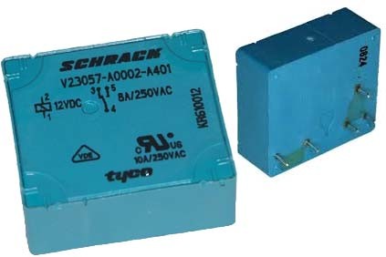 RELAIS PRINT 1XOM 24V 1200R UITVOERING:LIGGEND