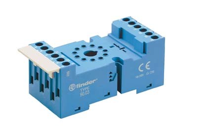 RELAIS VOET FINDER DIN-RAIL  VOOR F 6013 SERIE 3XOM
