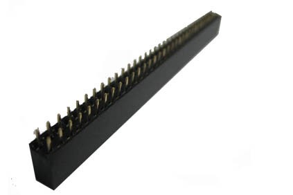 CONNECTOR STRIP FEMALE 2X36POLIG (SOCKET) RASTER:2.54MM
