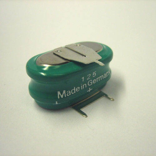 BATTERIJ NiMH PACK 2.4V 140mAH AFMETING:26.3X15X11.2MM VARTA