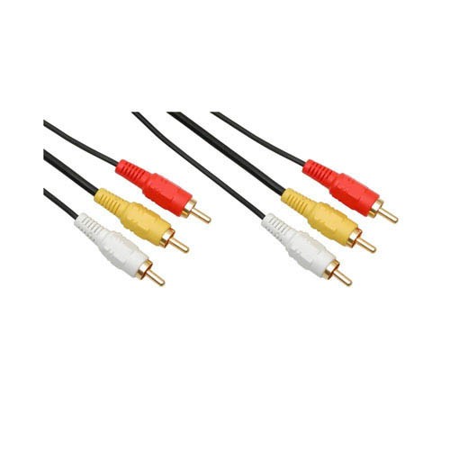 AUDIO-VIDEOKABEL 3XCINCH MALE <> 3XCINCH= AVK354-200