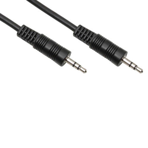 2.5 MM STEREO VERBINDINGSKABEL MALE <> MALE 5MTR.