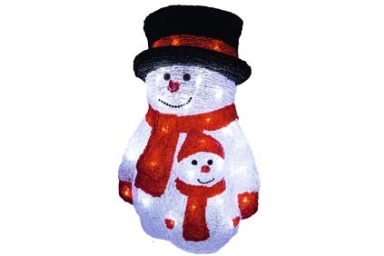 Sneeuwpop led figuur  400mm*