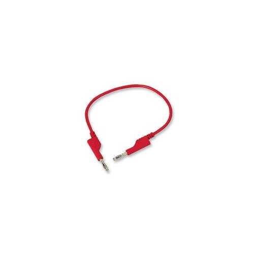 Meetsnoer MLN 25 rood Hirschmann 0,25m