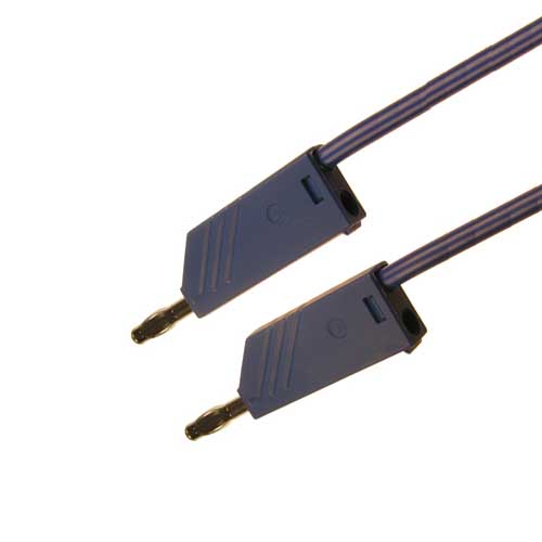 Meetsnoer MLN 100 blauw Hirschmann 1,0m