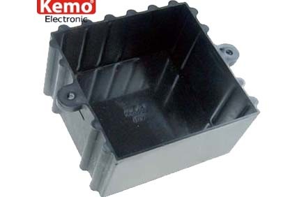 Behuizing voor modules geribt klein 67x65x37mm Kemo