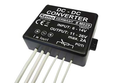 Spanningsomvormer 6 - 14V --> 11 - 26V module Kemo