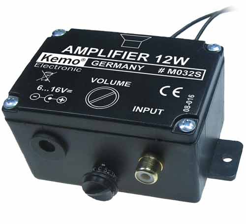 Universele versterker 12W plug&play module Kemo