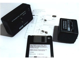 Electronische tijdbepaling met IF lichtbarriere module Kemo*