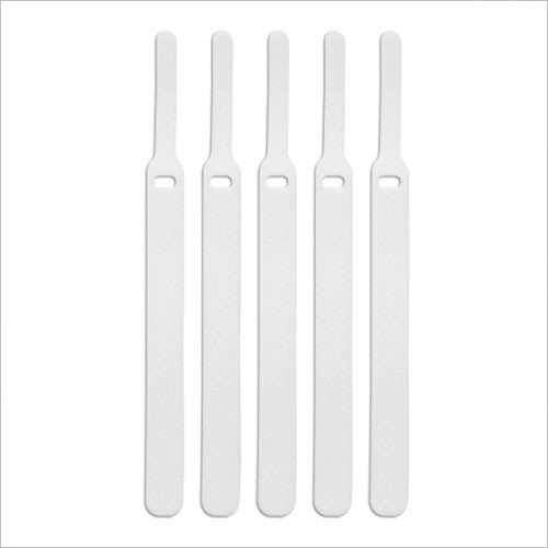 Klittenband Basic per set van 5- wit- label the cable