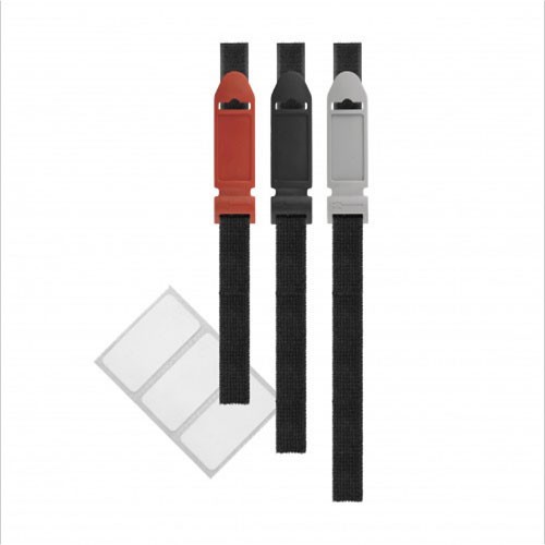 Klittenband Flex- Label-eleastisch klittenband zwart-