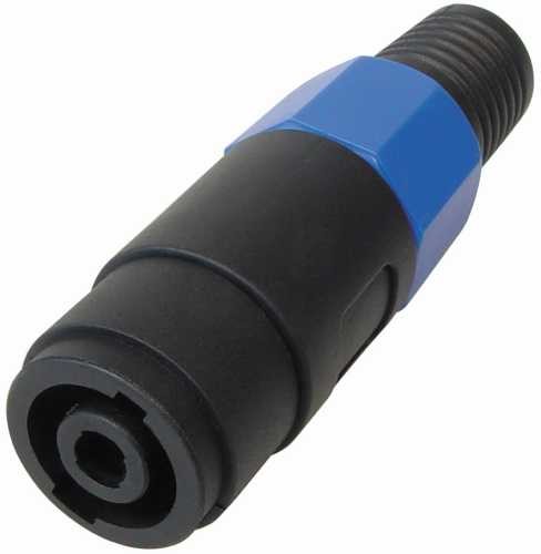 PA connector female vergrendelbare 2-polig*