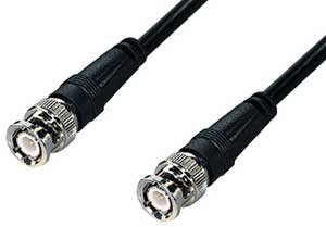 BNC verbindingskabel male <> male RG58 50 Ohm 15m*